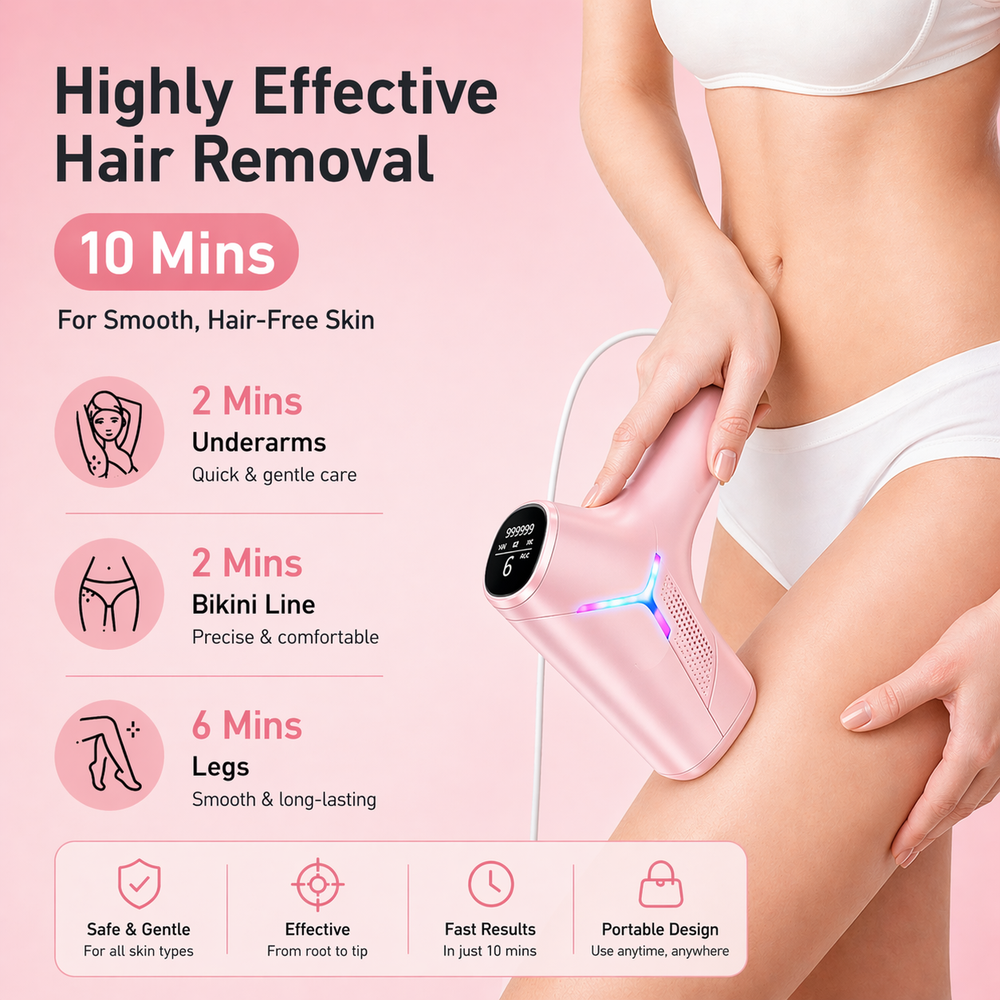 Slay Smooth Skin™ IPL Hair Removal Device