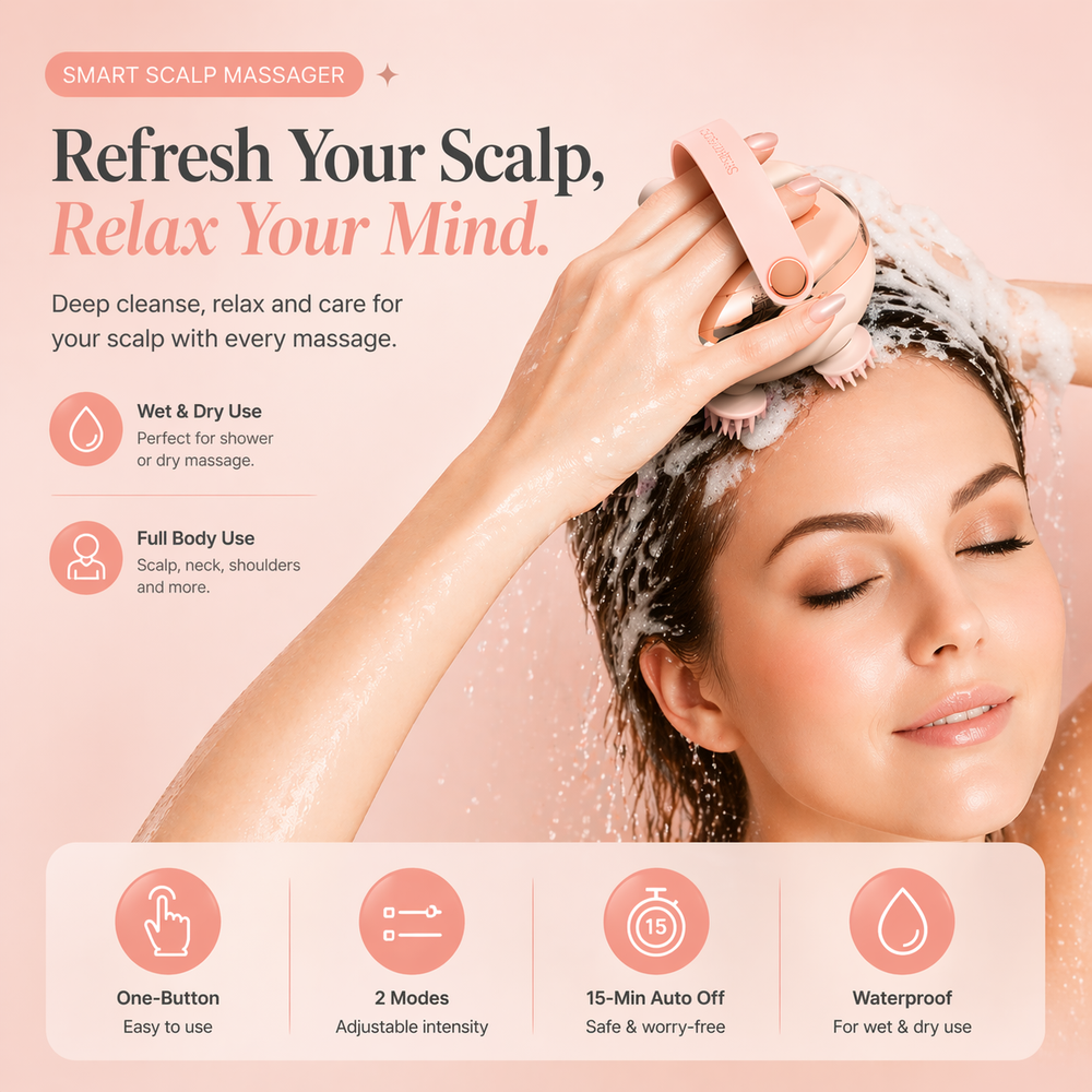 SlayScalp™ Electric Head Massager