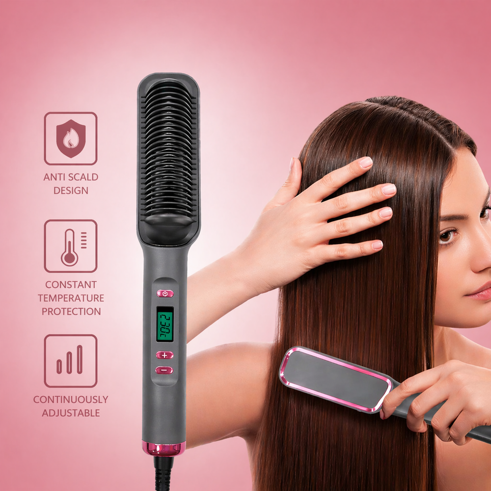 SlaySilk™ Ionic Straight Brush