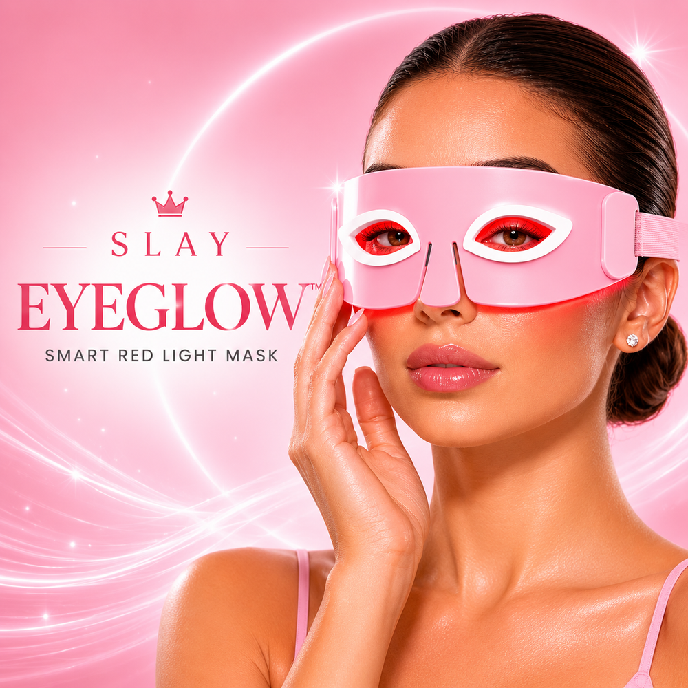 Slay EyeGlow™ Smart Red Light Mask